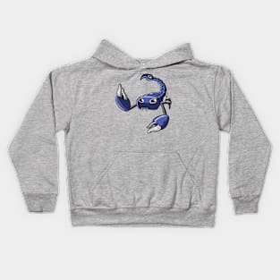 Scorpion Robotic Zodiac Sign Kids Hoodie